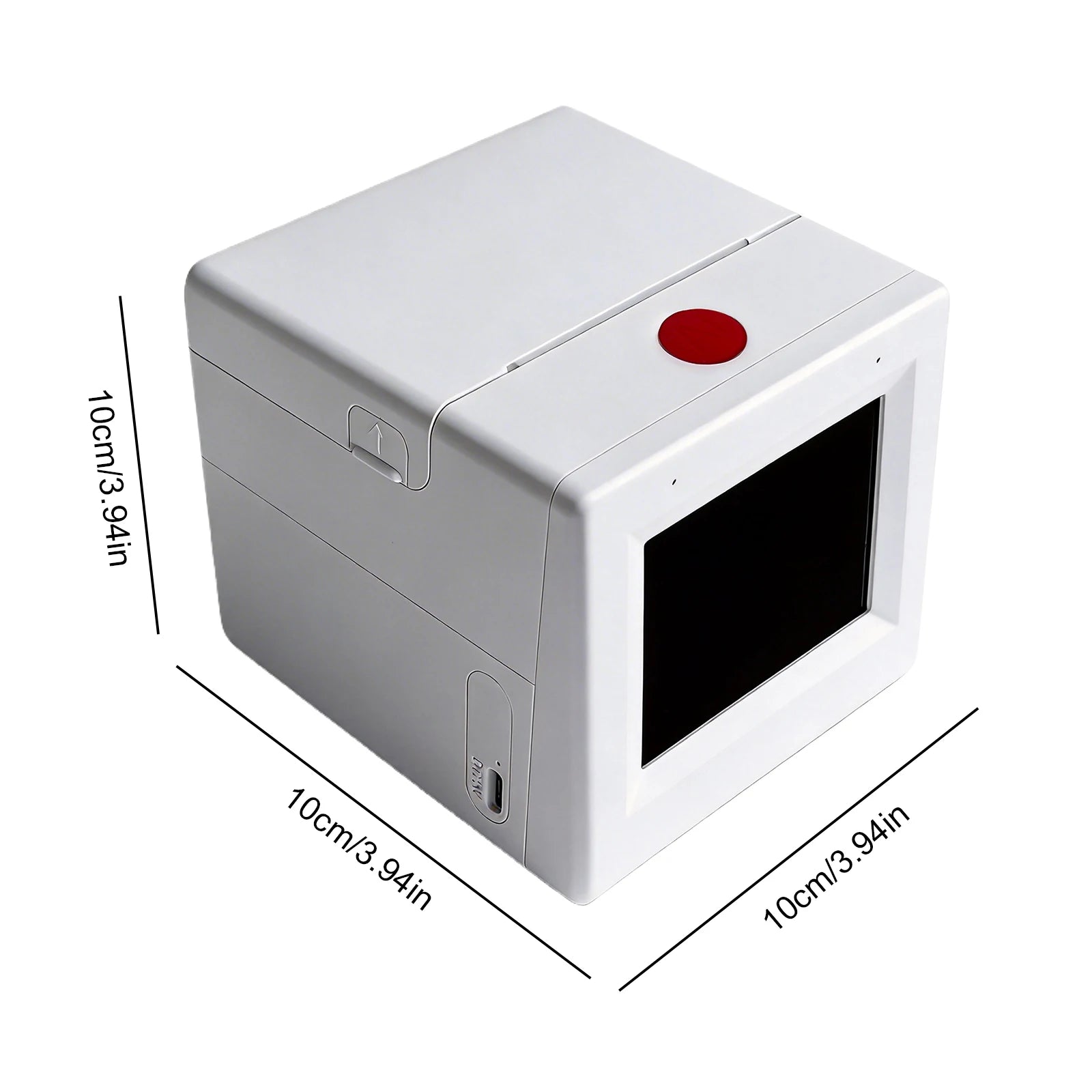 Smart AI Voice Sticker Printer Box Inkless Instant Printer for Home Office Study & DIY Projects 5 Rolls Paper Included Peaceful Pleasures Health and Wellness