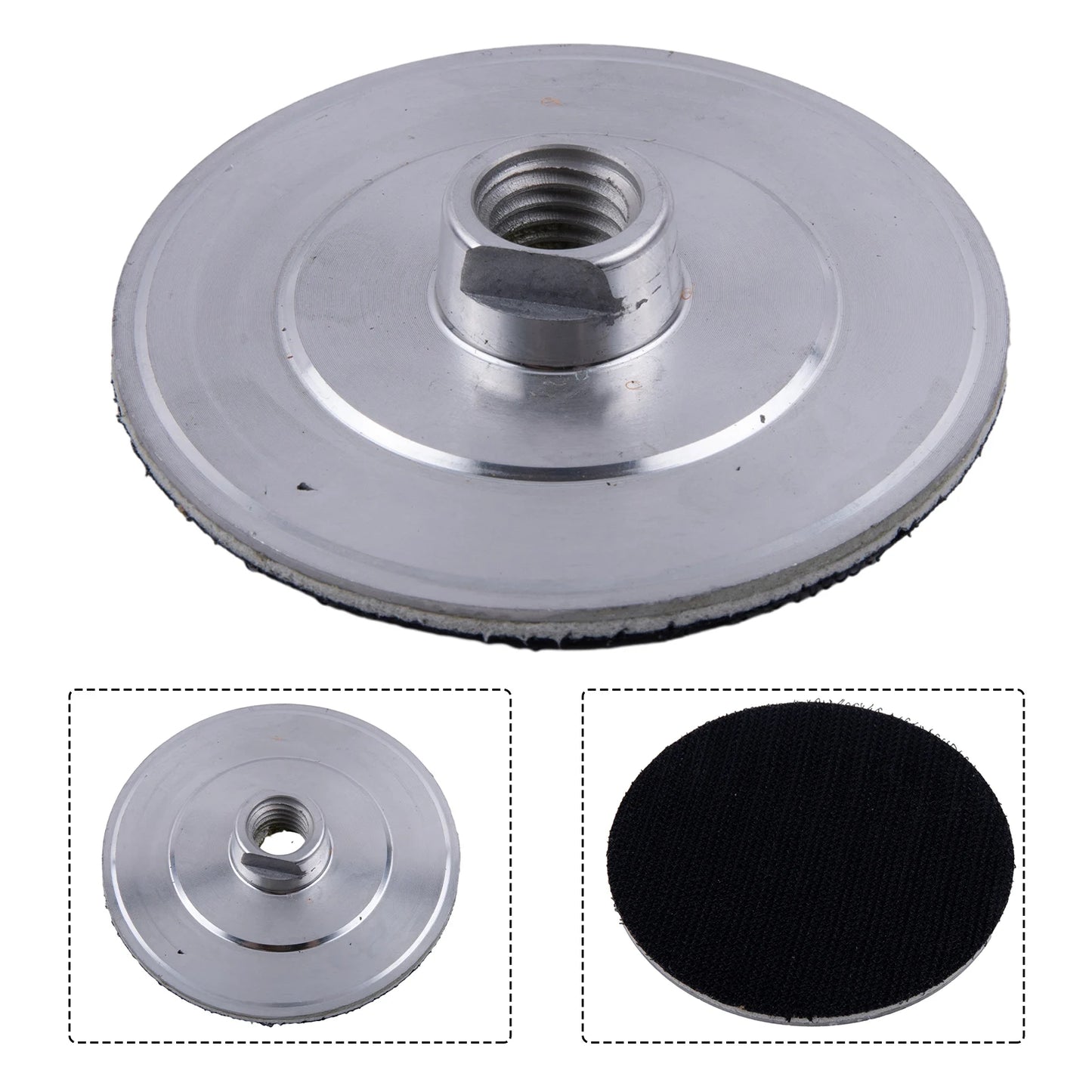 Backer Pad Diamond Polishing Aluminum Base Backing Holder M14 M10
