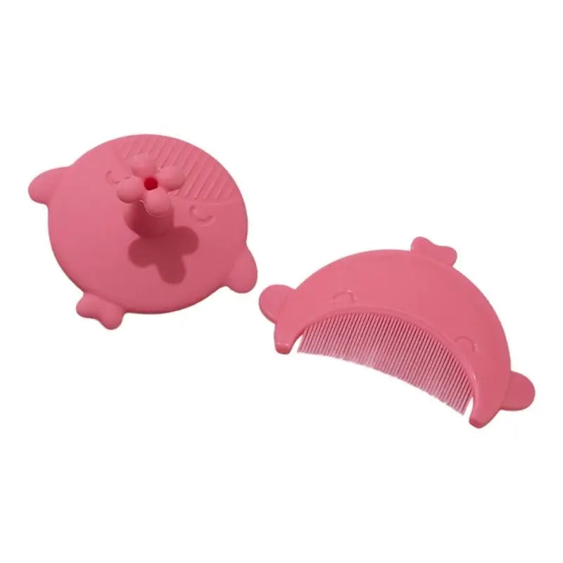 Silicone Baby Scalp Brush & Comb Set | Cradle Cap Care