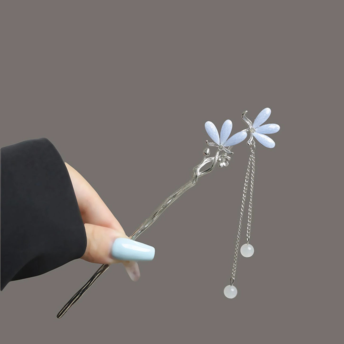 Alloy Hanfu Matching Hair Sticks New-Chinese Style Hair Stick for Holiday Party Hair Accessories Peaceful Pleasures Health and Wellness