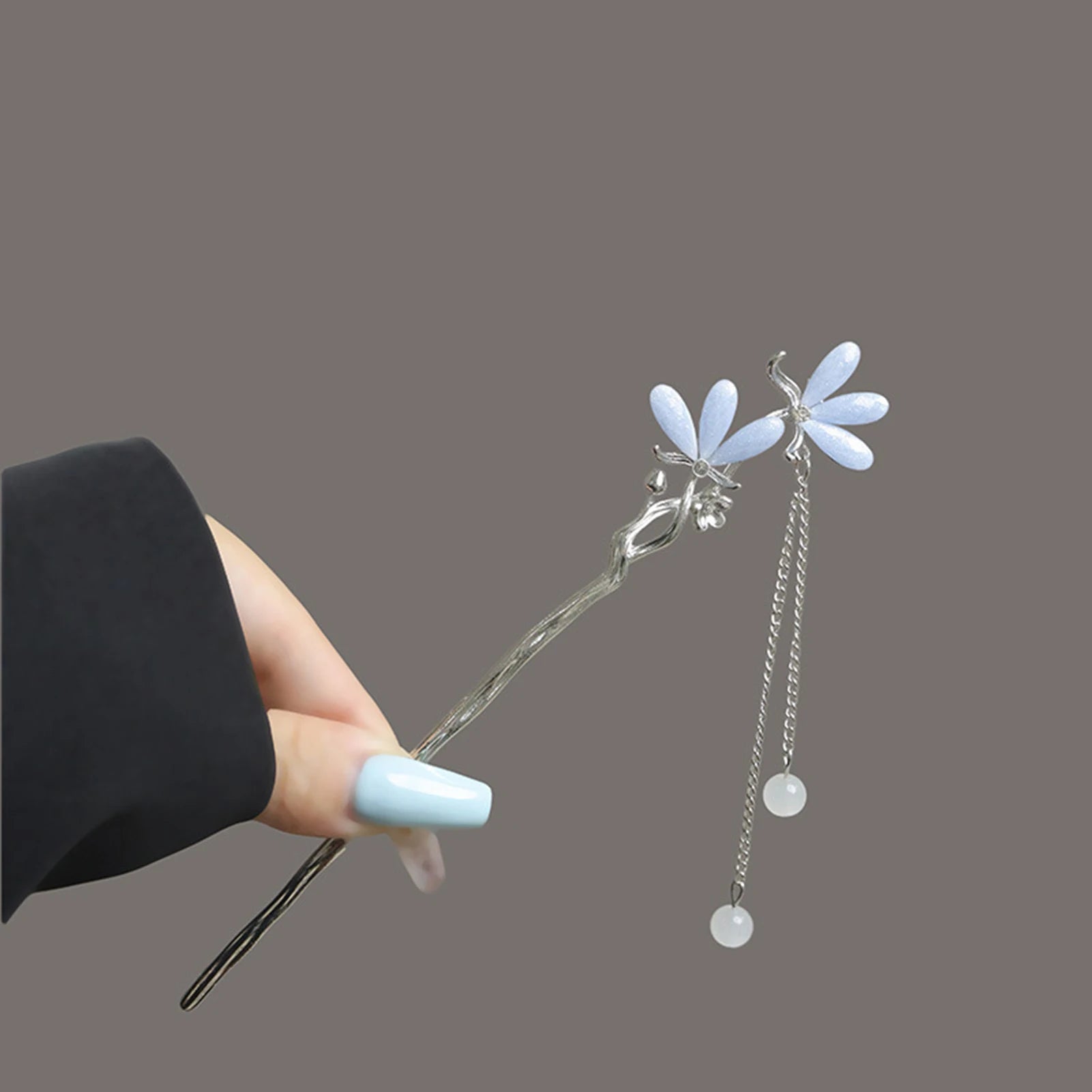Alloy Hanfu Matching Hair Sticks New-Chinese Style Hair Stick for Holiday Party Hair Accessories Peaceful Pleasures Health and Wellness