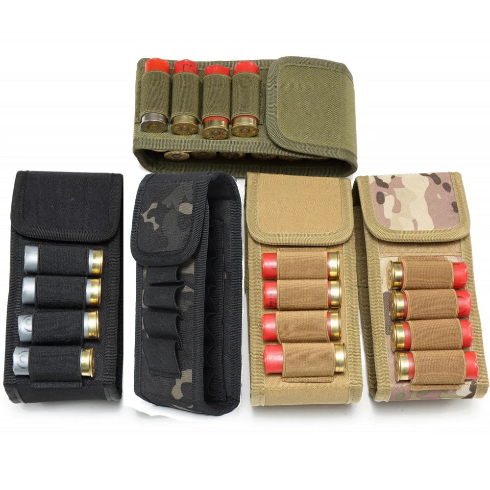 Cartridge Bag Tactical Hunting 16-Round Shotgun Storage Bag Molle Accessory Bag Molle Magazine Pouch Cartridge Holder Gun Peaceful Pleasures Health and Wellness