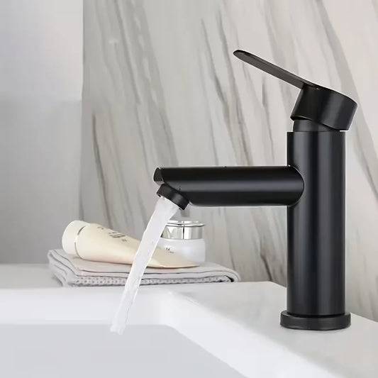 Black 304 Stainless Steel Bathroom Faucet | Hot & Cold Bathroom Faucet Peaceful Pleasures Health and Wellness