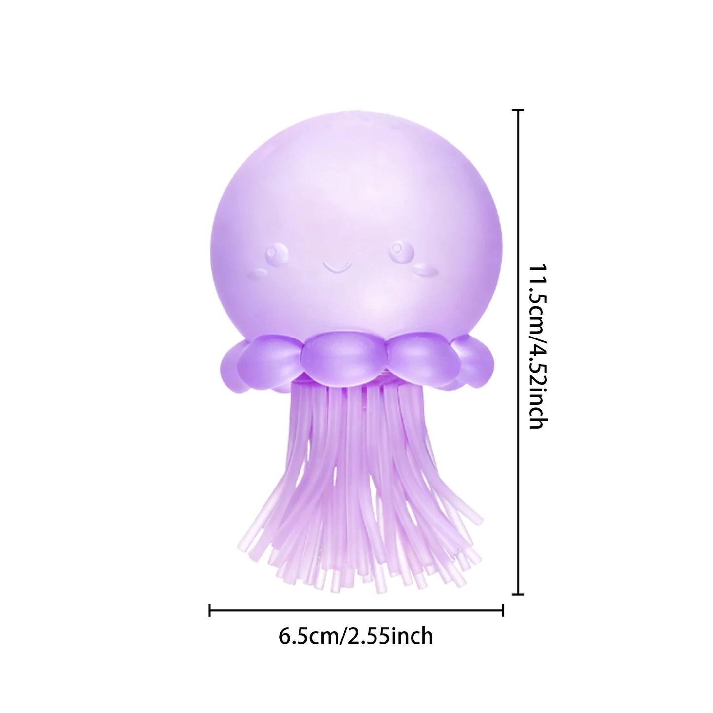 Jellyfish Squeeze Toy | Soft TPR Sensory Fidget Squish Ball