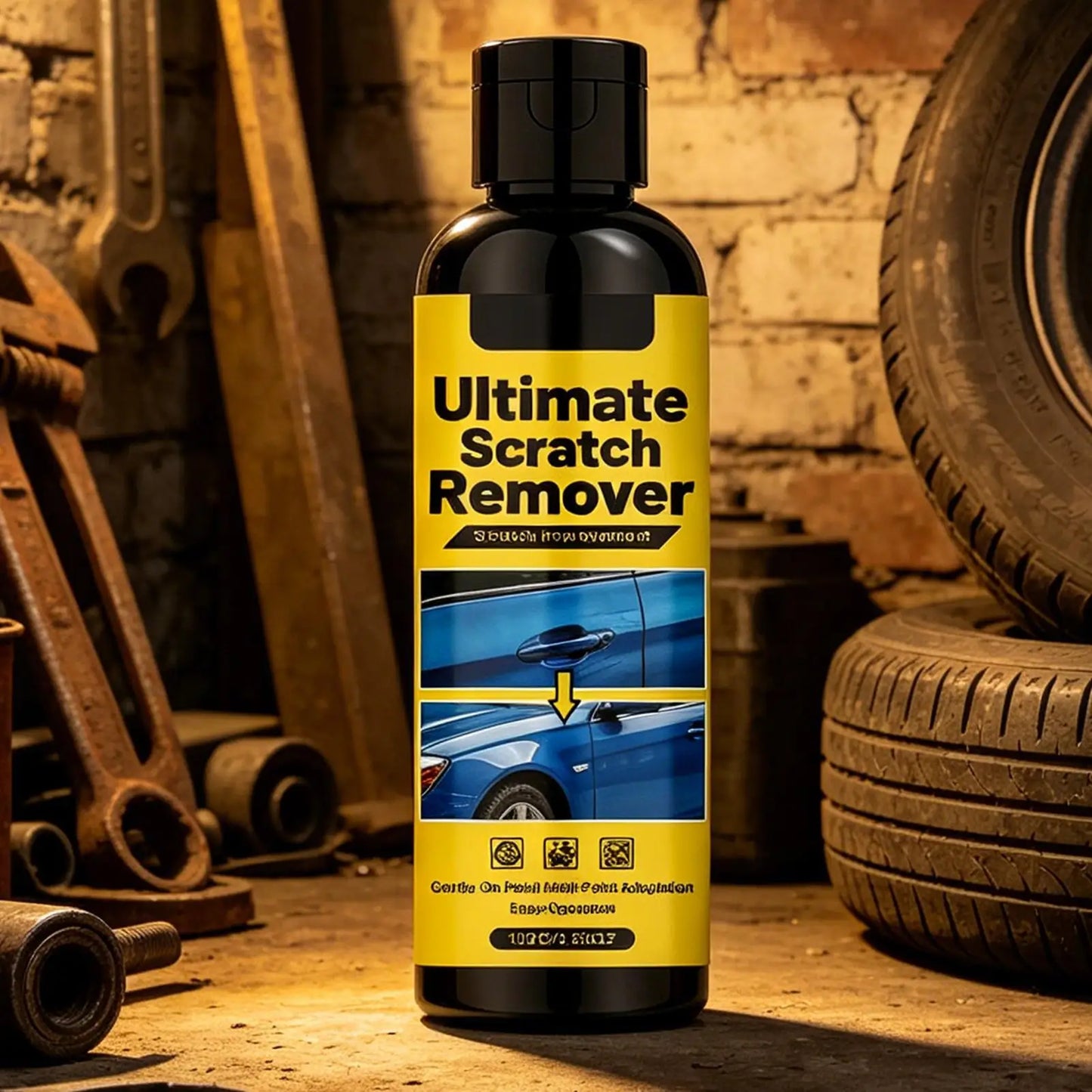 100ml Car Scratch Remover Kit | Paint Polish & Restorer Car Scratch Remover Peaceful Pleasures Health and Wellness