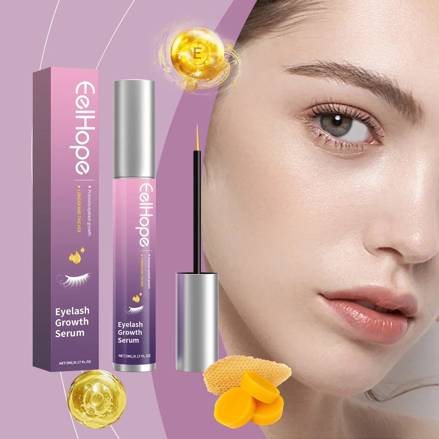 Eelhope Eyelash Growth Serum – Fuller, Longer, Thicker Lashes