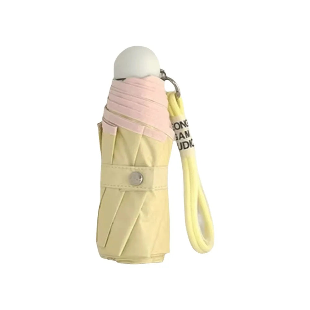 UV Protection Foldable Umbrella – Compact, Windproof, Dual Use