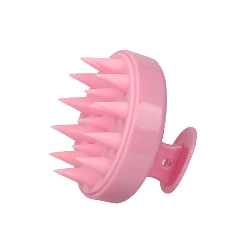 Silicone Scalp Massage Shampoo Brush – Hair & Body Scrubber