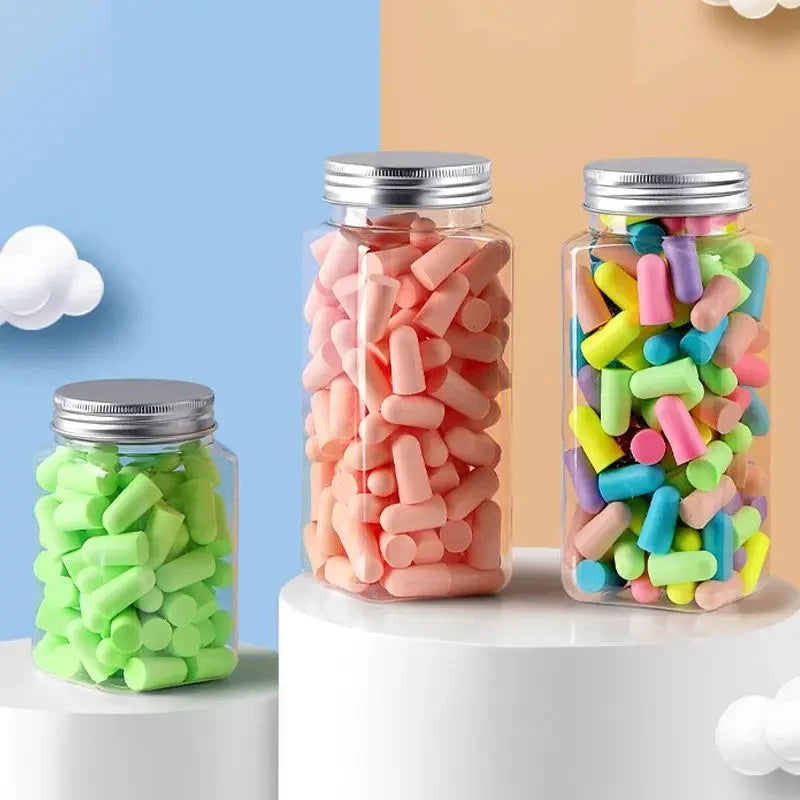 Bullet Foam Earplugs 24/60 Pack | Noise Reduction Sleep & Travel