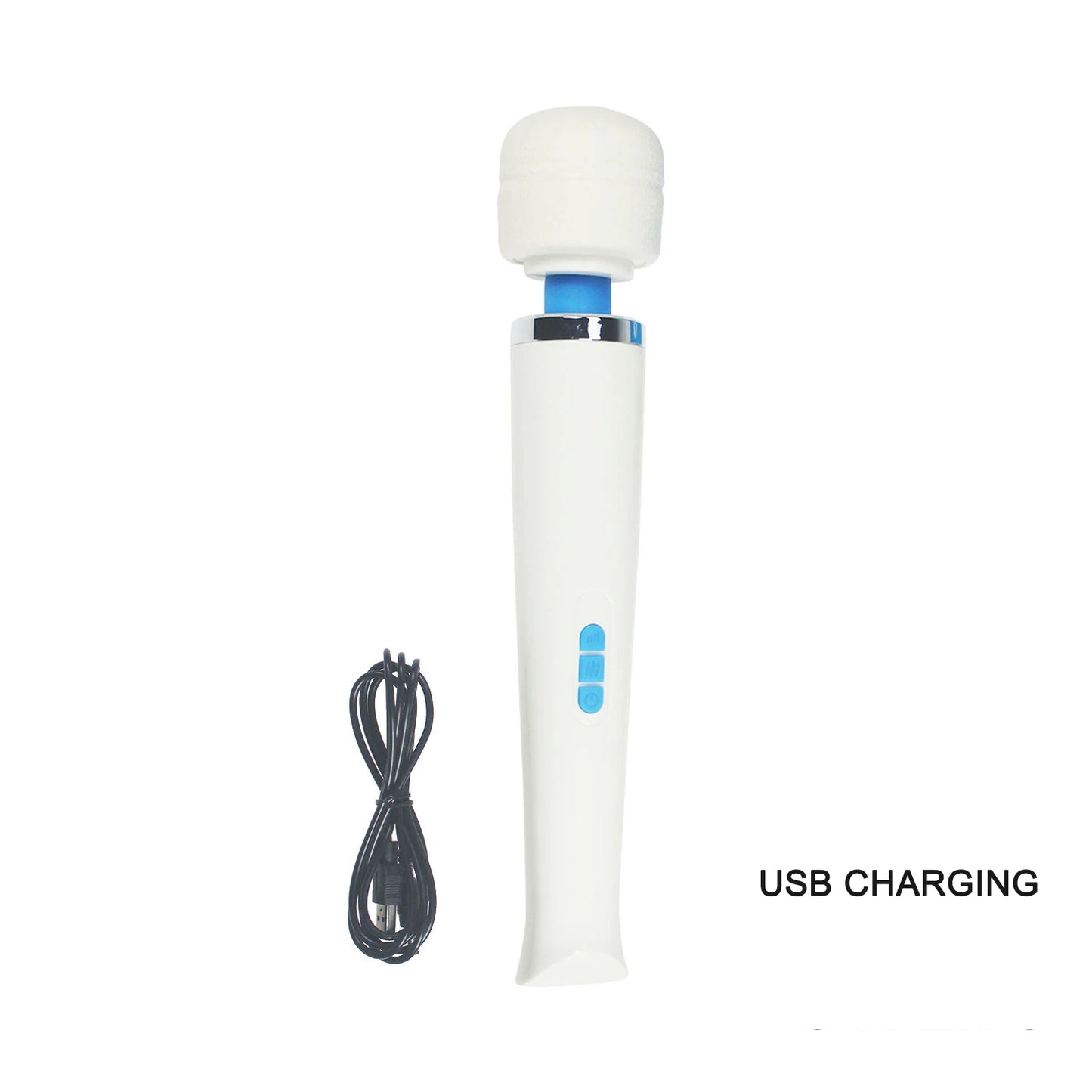 VamsLuna Magic Wand Massager – USB Rechargeable Body Massager