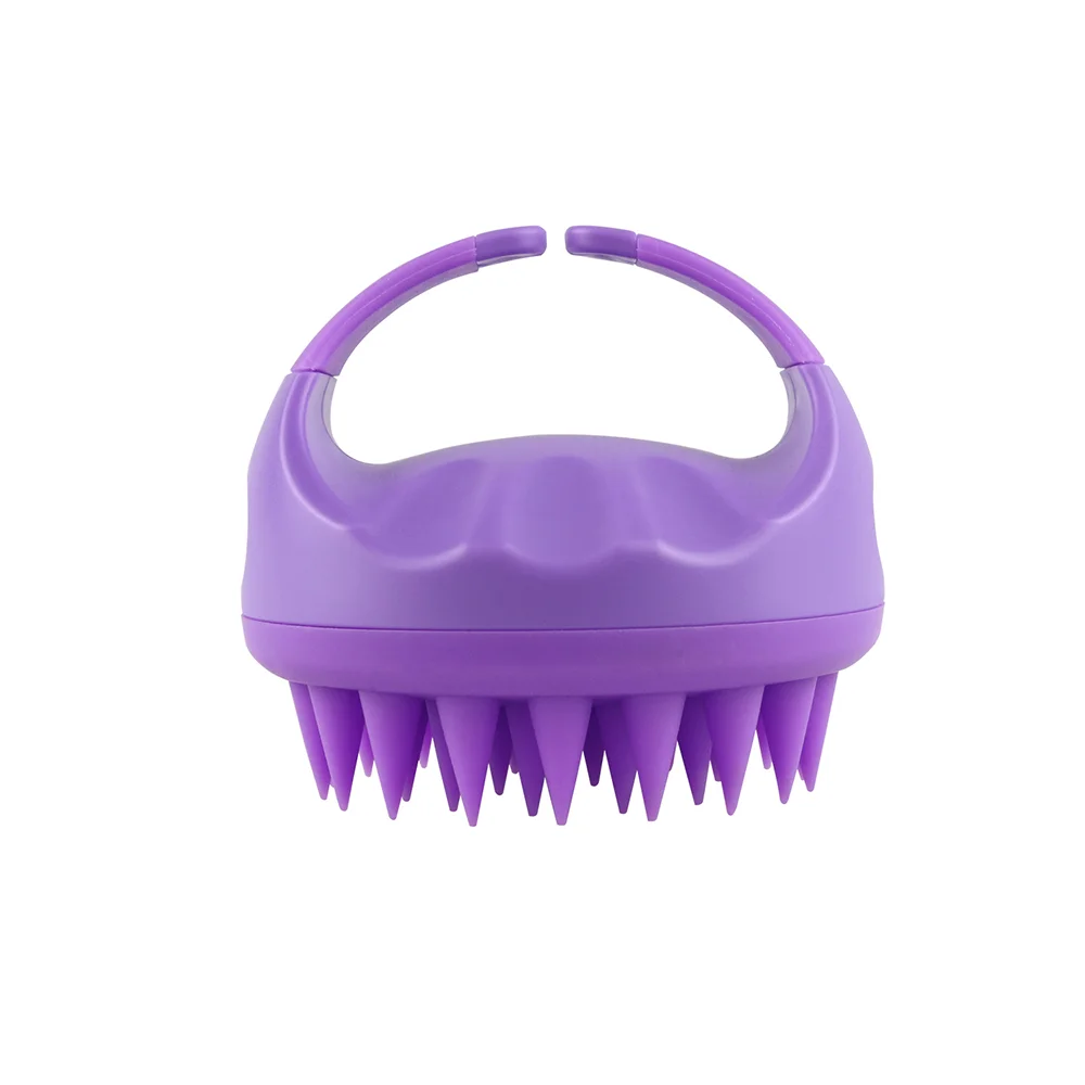 Silicone Scalp Massage Brush – Shampoo & Hair Washing Comb