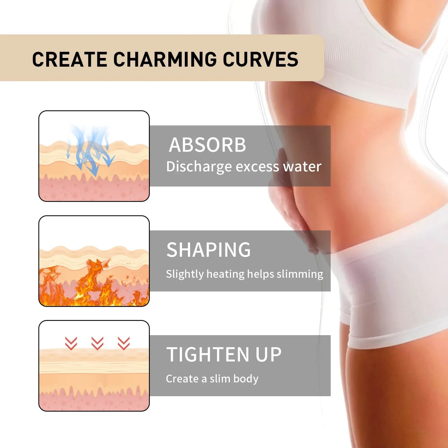 Slimming Body Oil – Anti-Cellulite Firming Massage Oil 30ml
