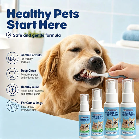 Pet Toothpaste Mint Flavor – Plaque & Tartar for Dogs & Cats Pet Dental Toothpaste Oasis Select Default Title