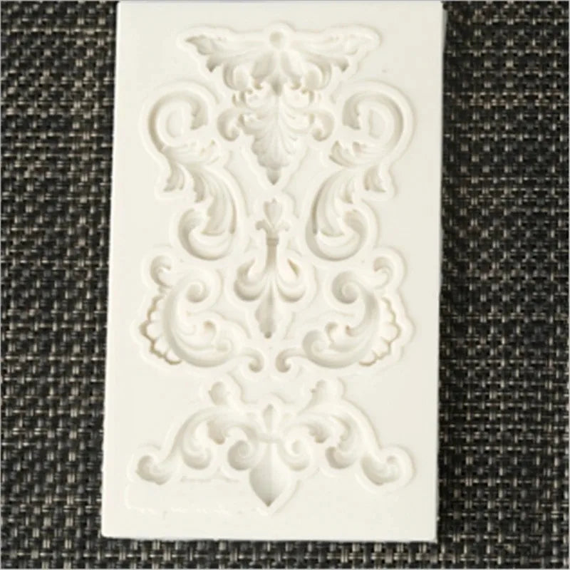 European Pattern Silicone Fondant Mold – Chocolate, Candy & Cake Decoration Baking Tool
