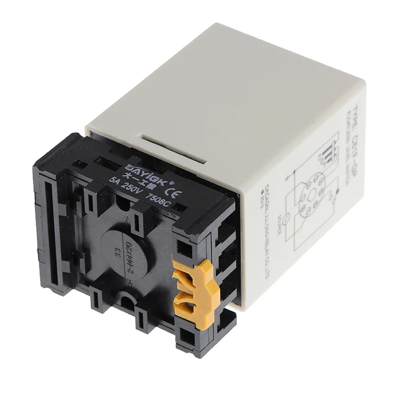 1PC C61F-GP AC220V Level Relay Floatless Level Switch Level Controller with Base Peaceful Pleasures Health and Wellness One Size
