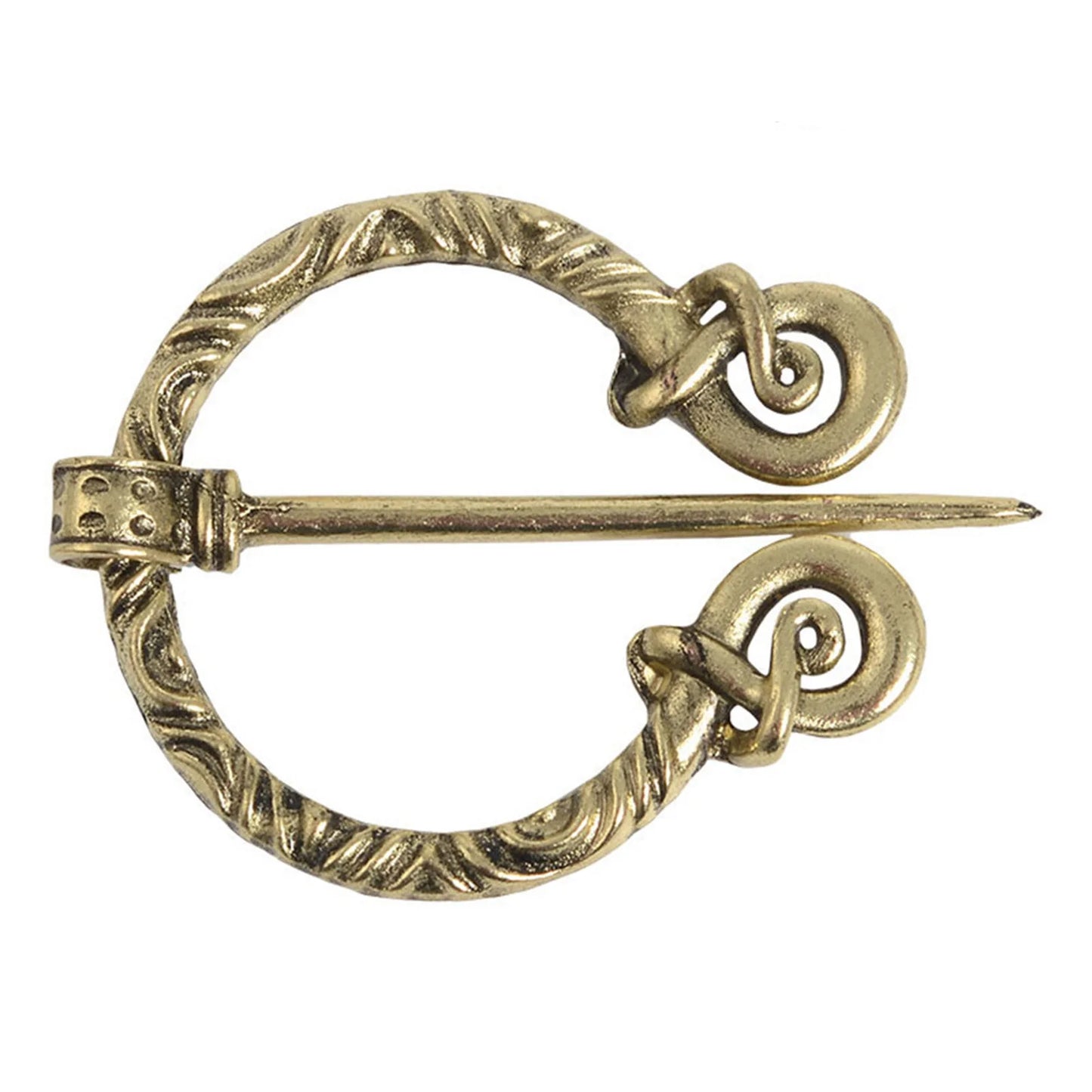 Nordic Style Metal Simple Brooch Suit Scarf Clip Brooch Pin Fashion Jewelry for Coats Jackets Sweaters Suit Peaceful Pleasures Health and Wellness xz1912