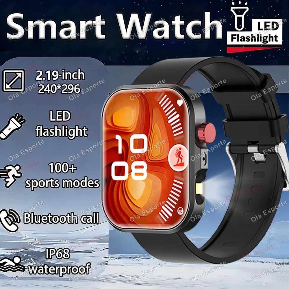 Ola Esporte 2.01" Smart Watch | Bluetooth Call, Fitness Tracker