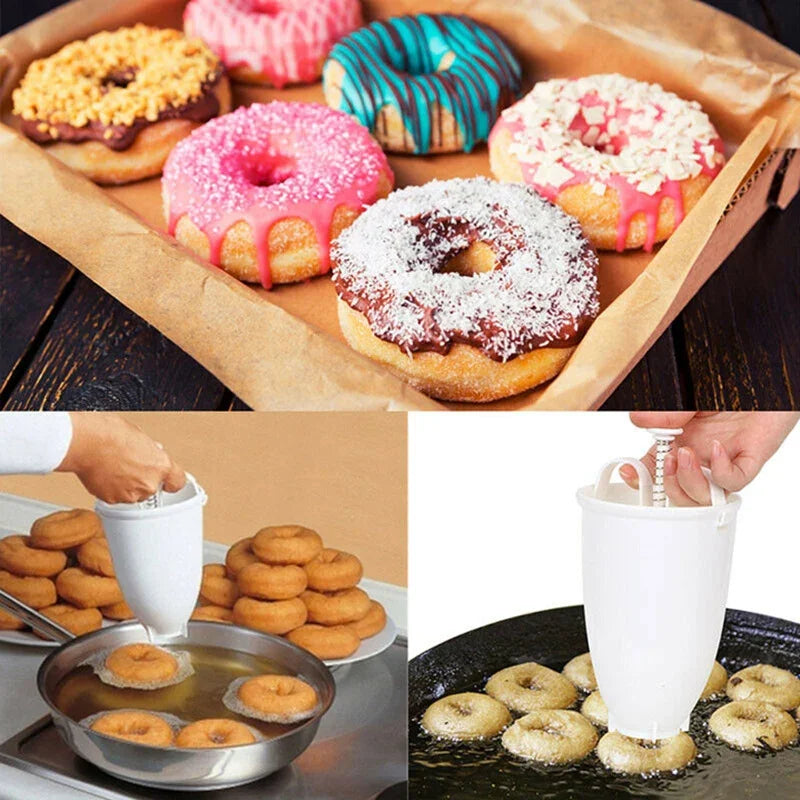 Plastic Donut Maker & Cookie Mold | DIY Baking Tool