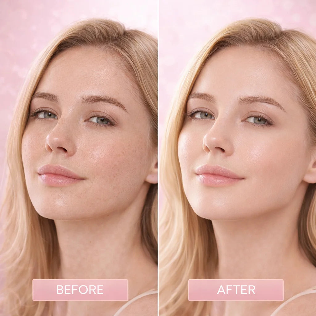 PDRN Pink Collagen Bubble Serum Glow Firming Serum with 99% Purity PDRN & Low Molecular Collagen Lightweight Fast-Absorbing Peaceful Pleasures Health and Wellness