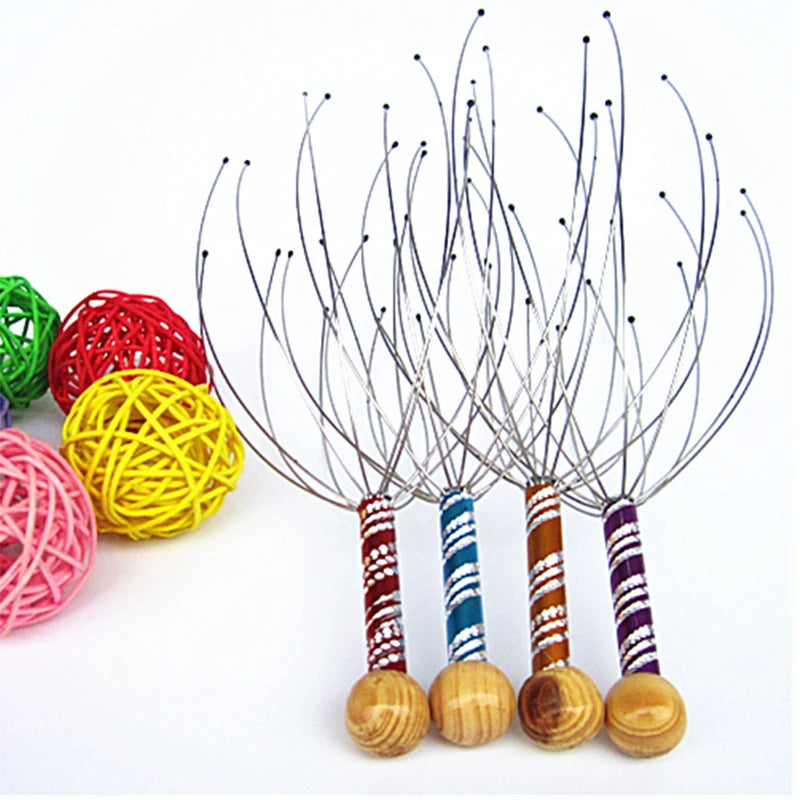Octopus Head Massager – Scalp Scratcher for Stress Relief