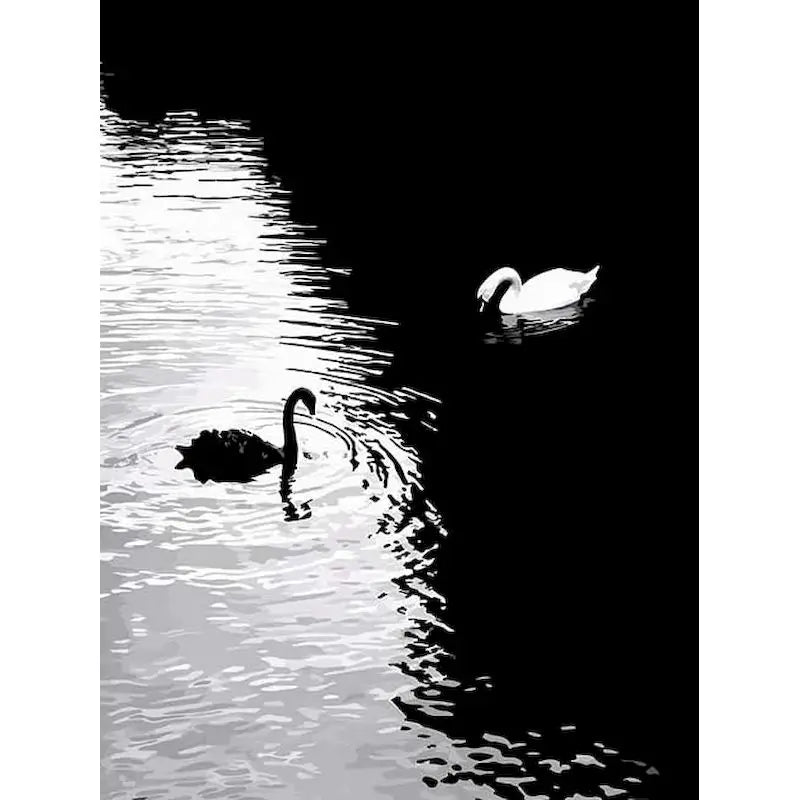 Canvas Wall Art Print | Modern Cartoon Home Decor 60x75cm Canvas Wall Art Peaceful Pleasures Health and Wellness 99-9 20x30cm Unframed