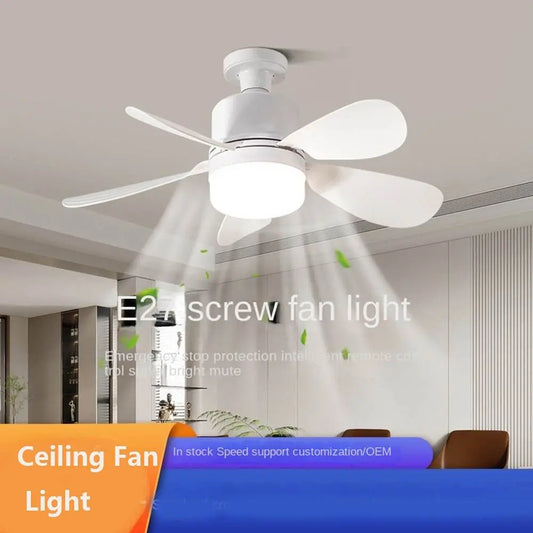 Ceiling Fan with Light & Remote | E27 Socket Dimmable 30W Ceiling Fan Light Oasis Select