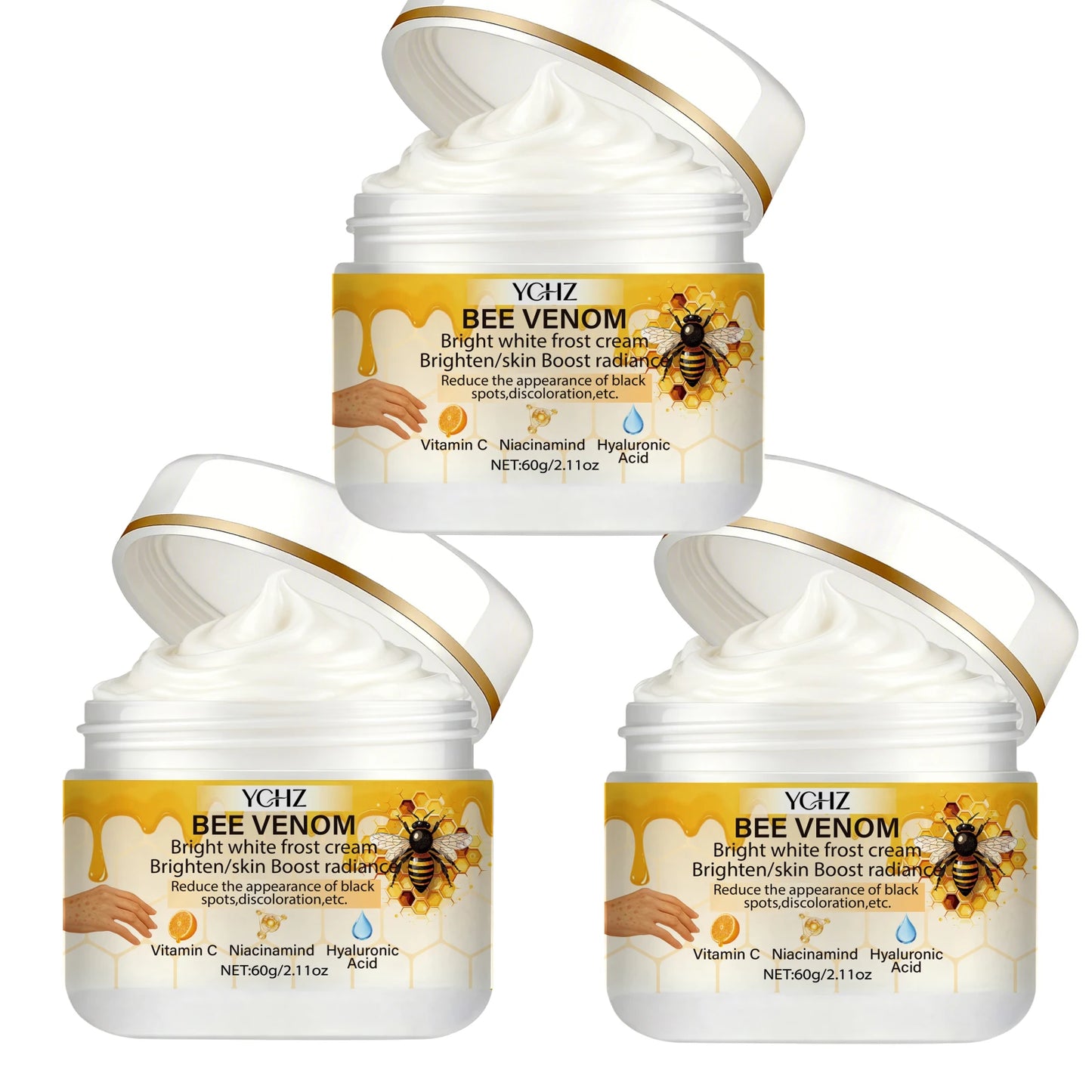 YCHZ Bee Venom Brightening Cream – Even Skin Tone | 60g