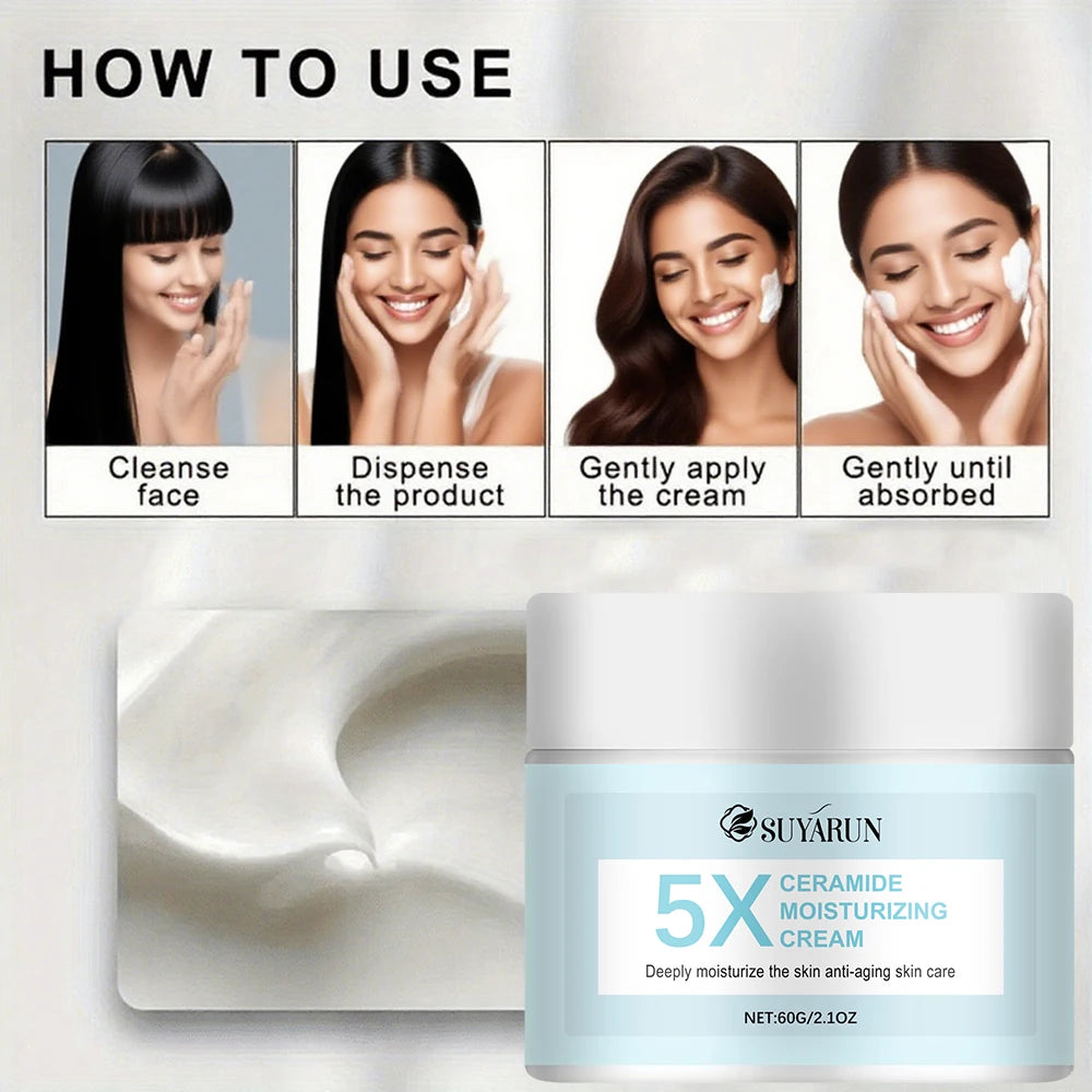 SUYARUN Vitamin C & Collagen 5X Niacinamide Face Cream - Brightening, Anti-Aging, Hydrating, Fast Shipping, Free Shipping. Peaceful Pleasures Health and Wellness