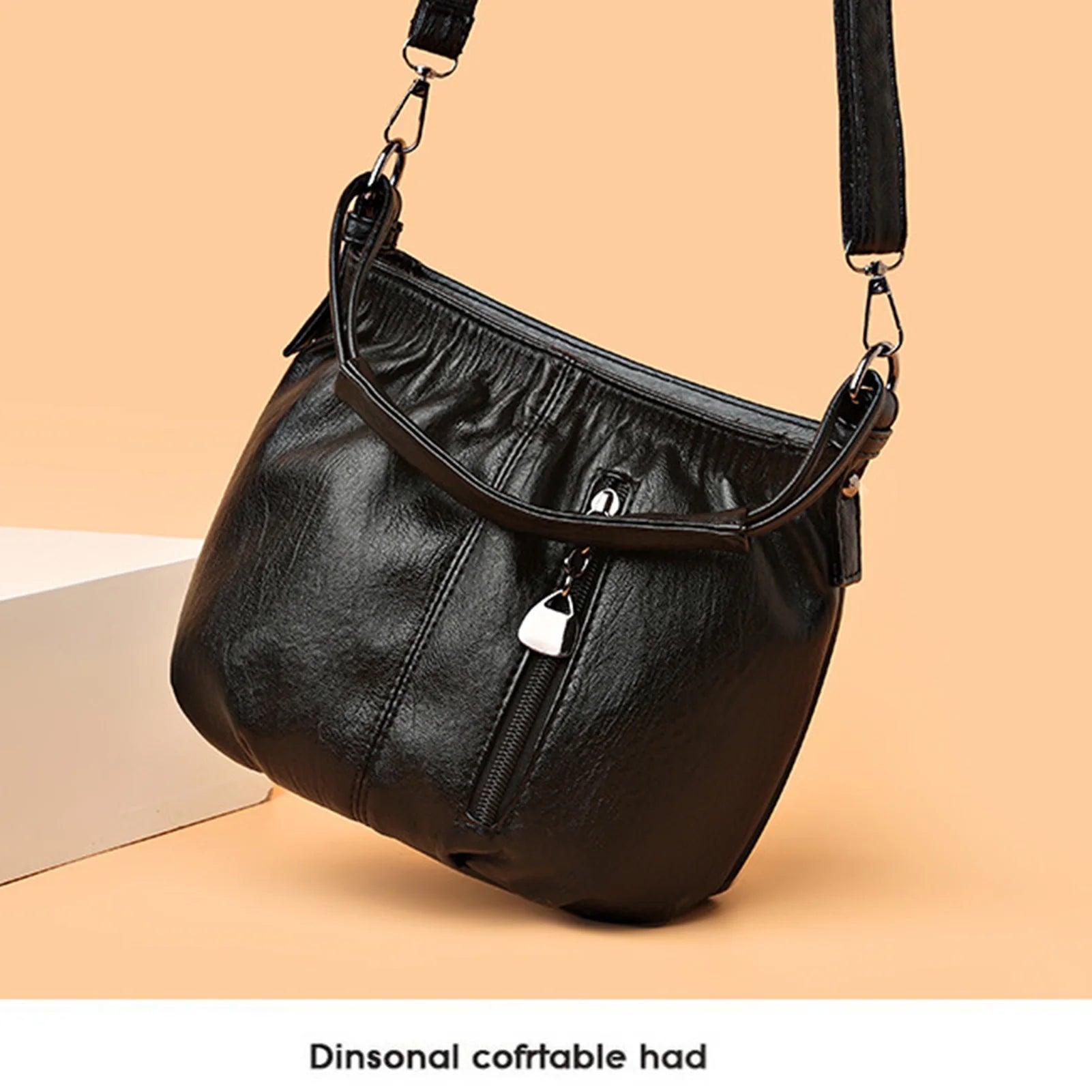 Women's Simple Shoulder Handbags Versatile Crossbody Bag with Portable Top Handle for Casual and Work Use Peaceful Pleasures Health and Wellness