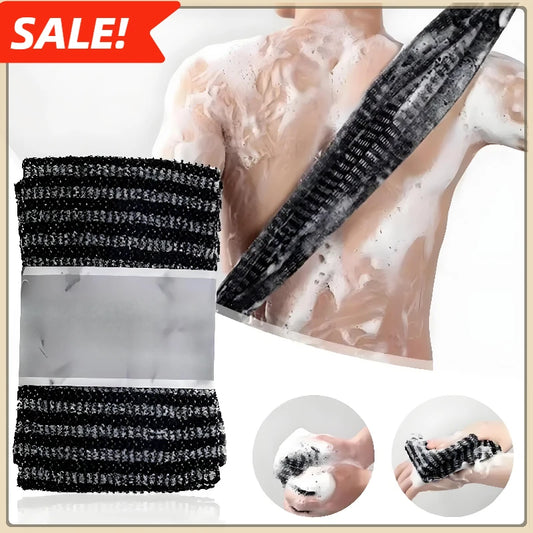 New Foaming Back Exfoliating Strong Scrub Towel Brush Men's And Women's Bath Ball Long Strip Back Shower Supplies Unsiex Peaceful Pleasures Health and Wellness 5BF022