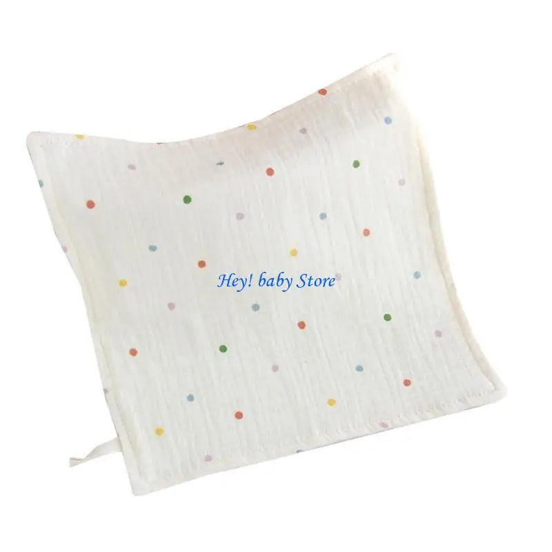 4-Layer Baby Square Towel | Burp Cloth, Bib & Face Towel