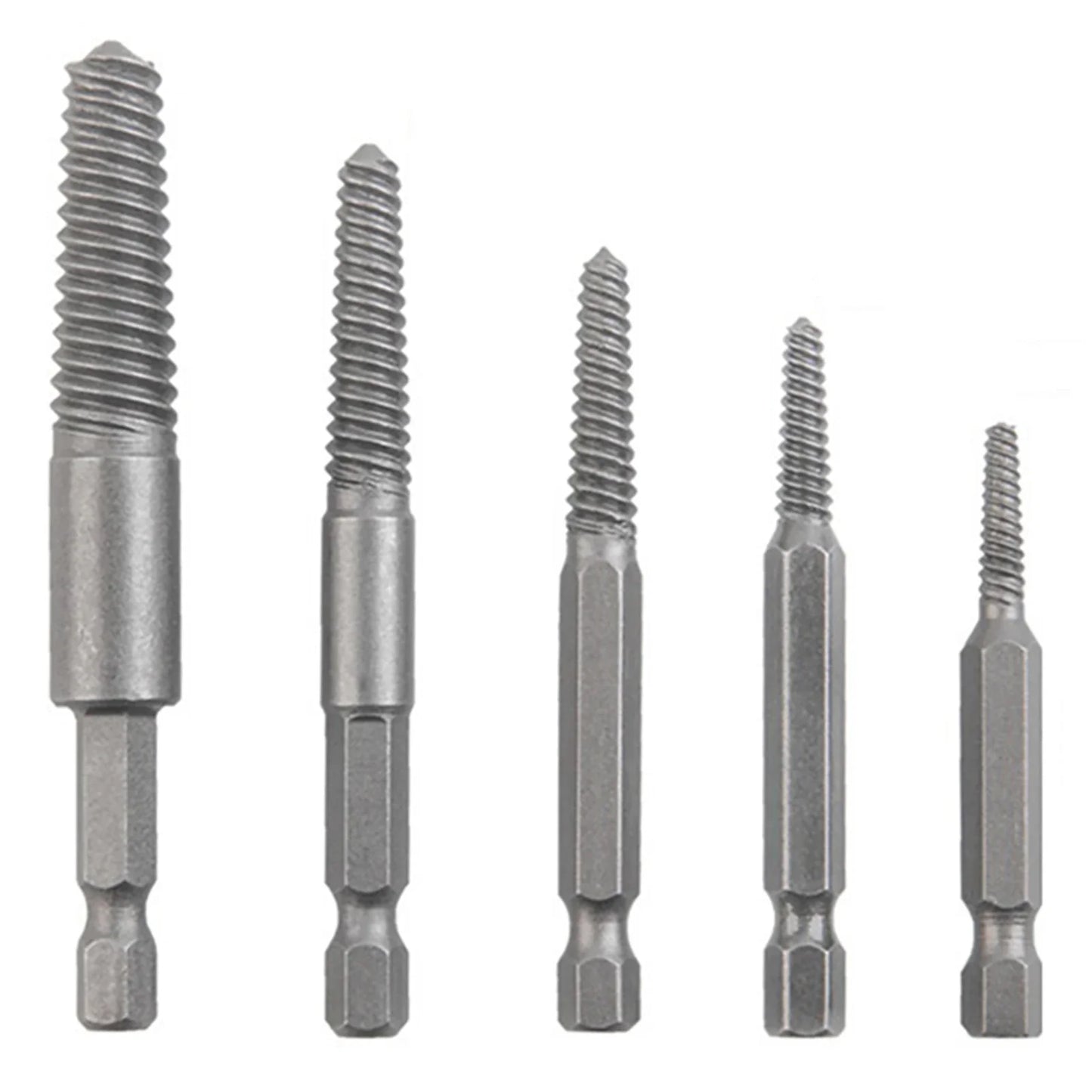 Hex Shank Screw Extractor Set – Broken Bolt & Damaged Screw Remover