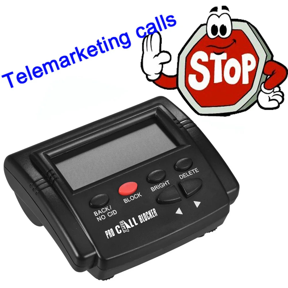 Landline Call Blocker 1500 Numbers | CT-CID803 Caller ID Box