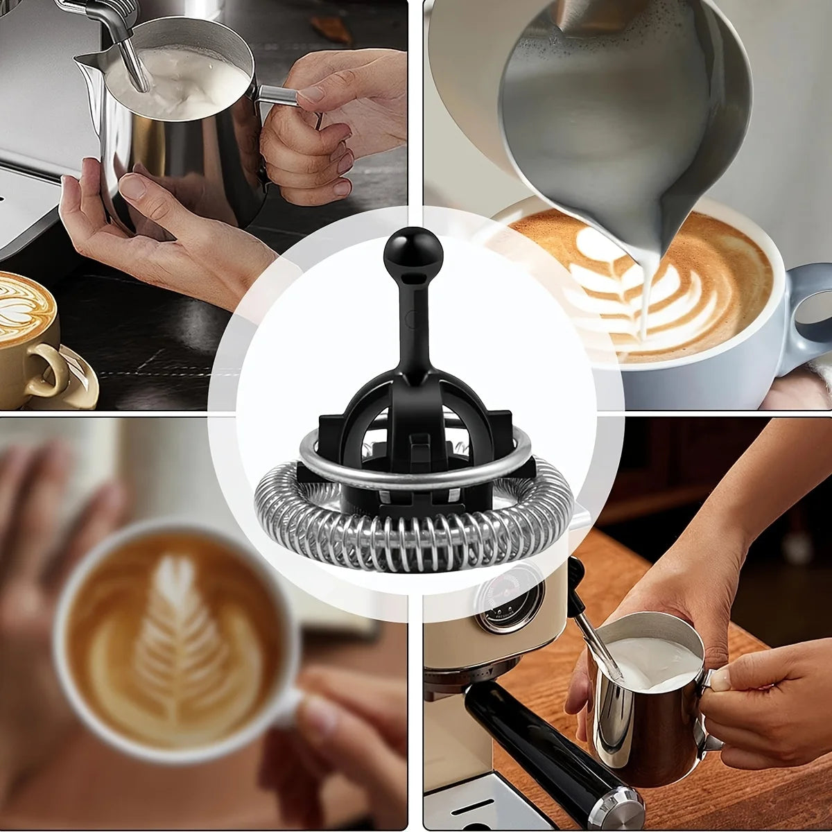 Milk Frother Whisks, Whisk Replacement for Milk Frother, Replacement Milk Frother Parts Coffee Machine Accessories Peaceful Pleasures Health and Wellness