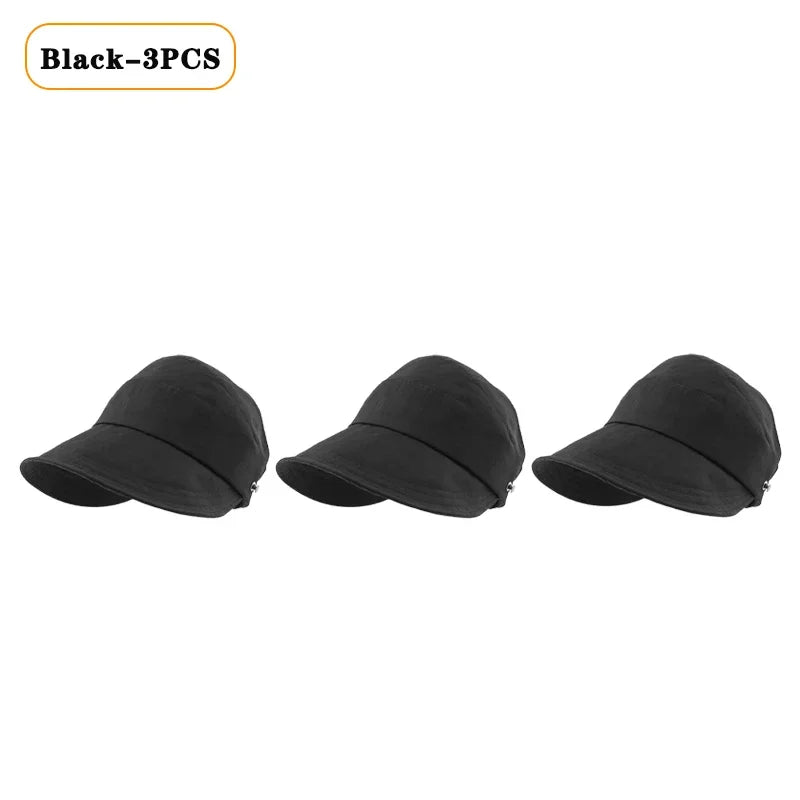Foldable Wide Brim Ponytail Sun Hat | Quick-Dry Adjustable