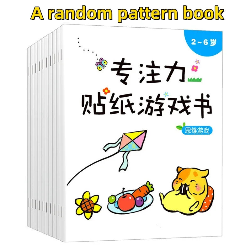 Sticker Book Toddlers 3+ Educational Fun Kids Creative Craft Activity