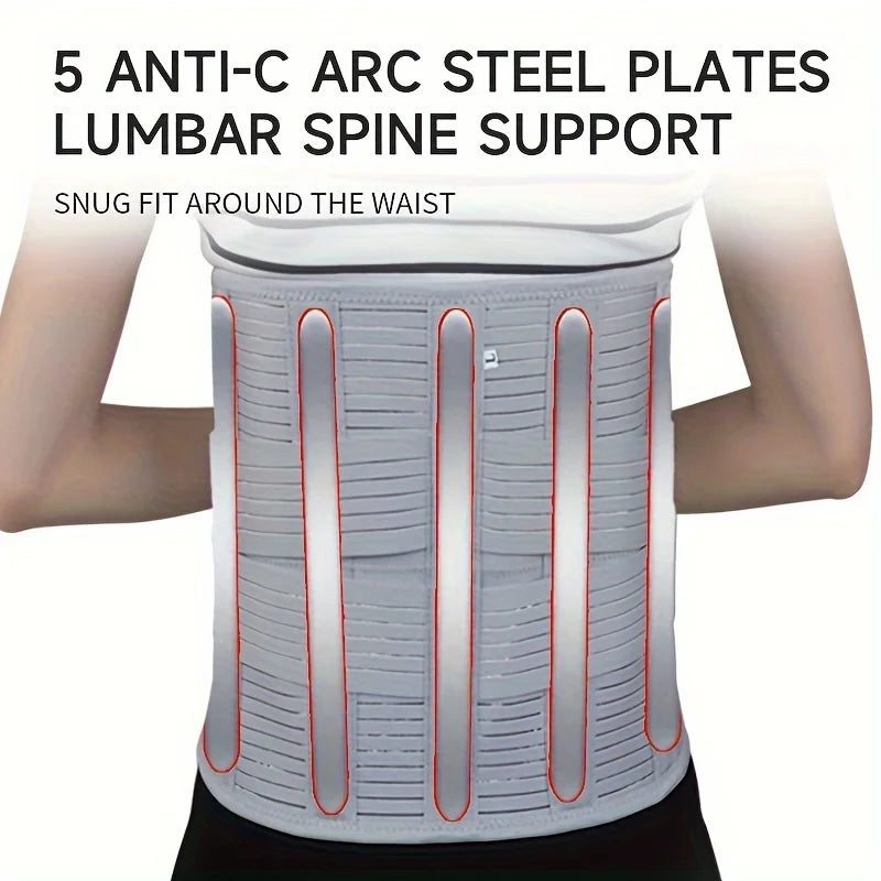 Adjustable Lumbar Support Belt Double Pull Back Waist Orthopedic Corset Spine Decompression Back Pain Relief Tighten The Abdomen Peaceful Pleasures Health and Wellness