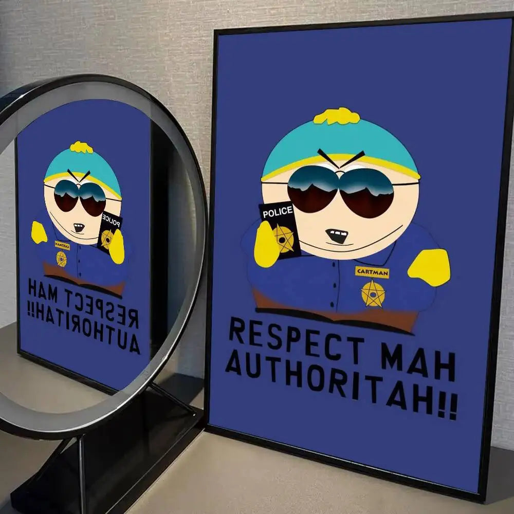South Park Cartoon Canvas Poster Print | A4 A3 A2 Wall Art