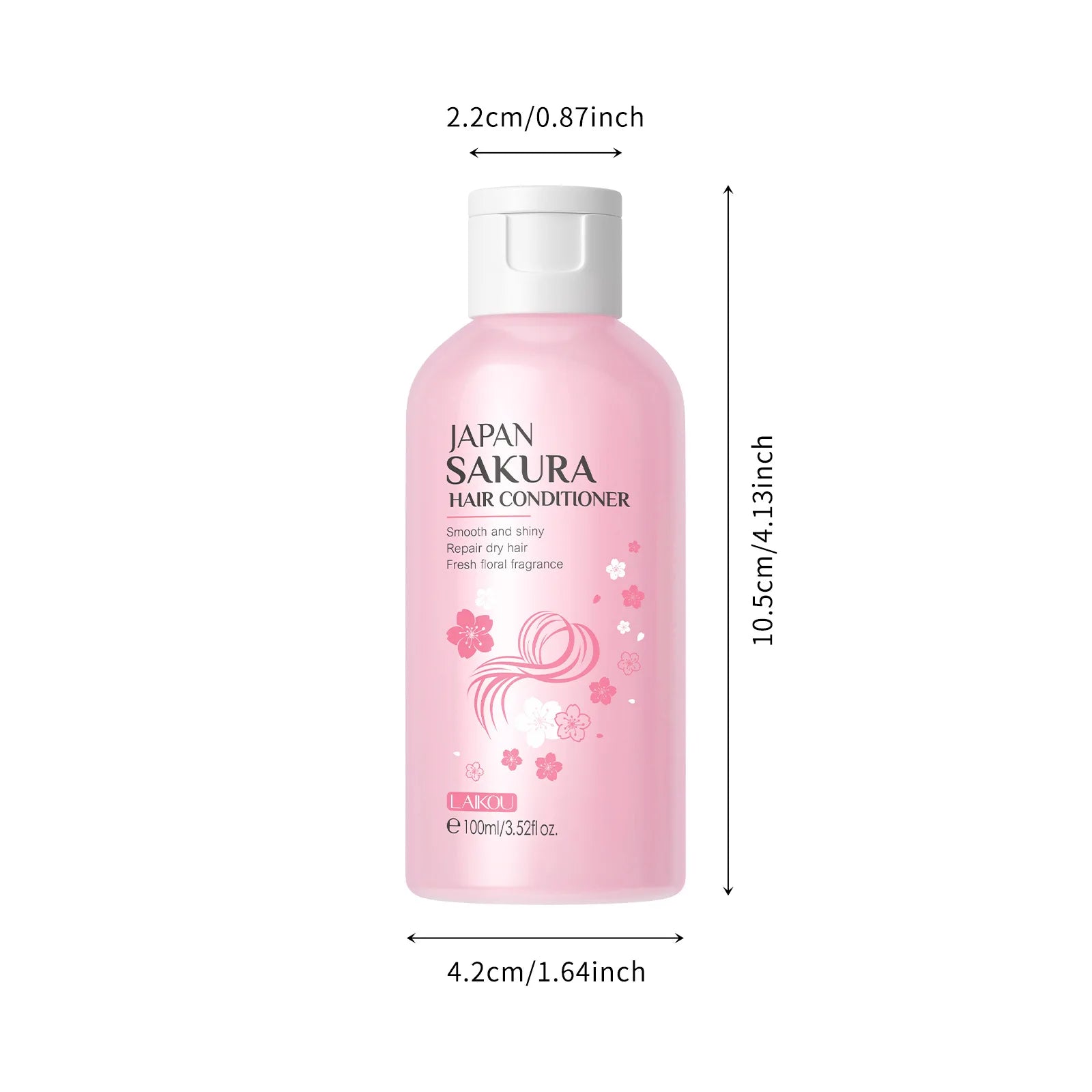 LAIKOU Sakura Shampoo Hair Conditioner Moisturizing Nourishing Repair Damaged Anti Dandruff Oil Control Shampoos Cleansing Care Peaceful Pleasures Health and Wellness HairConditioner100ml