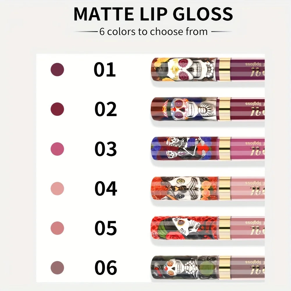 Cmaadu Matte Lip Gloss – Waterproof Long-Lasting Red Lipstick