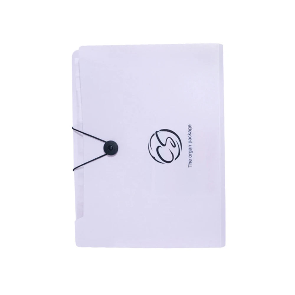 Handheld Organ Bag Folder A4 Large Capacity Student Exam Paper Storage Bag 13 Layers Ticket File Classification Storage Bag Peaceful Pleasures Health and Wellness PURPLE