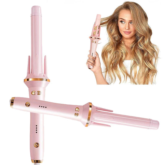 Automatic Rotating Negative Ion Curling Rod 28mm Large Wave Lazy Curling Hair Automatic Electric Hair Curler For Women Peaceful Pleasures Health and Wellness