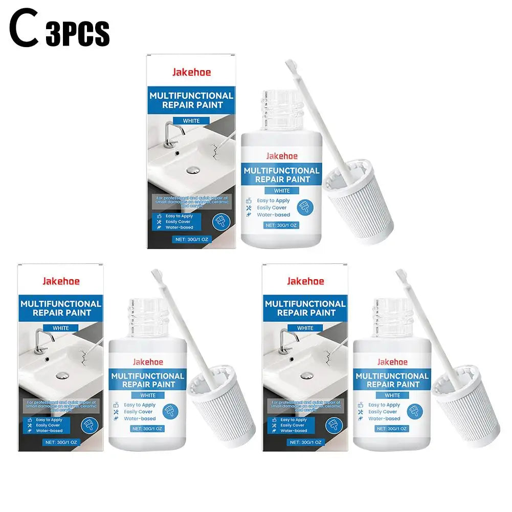 Multi-Purpose Waterproof Repair Paint for Bathroom Walls Peaceful Pleasures Health and Wellness 3pcs