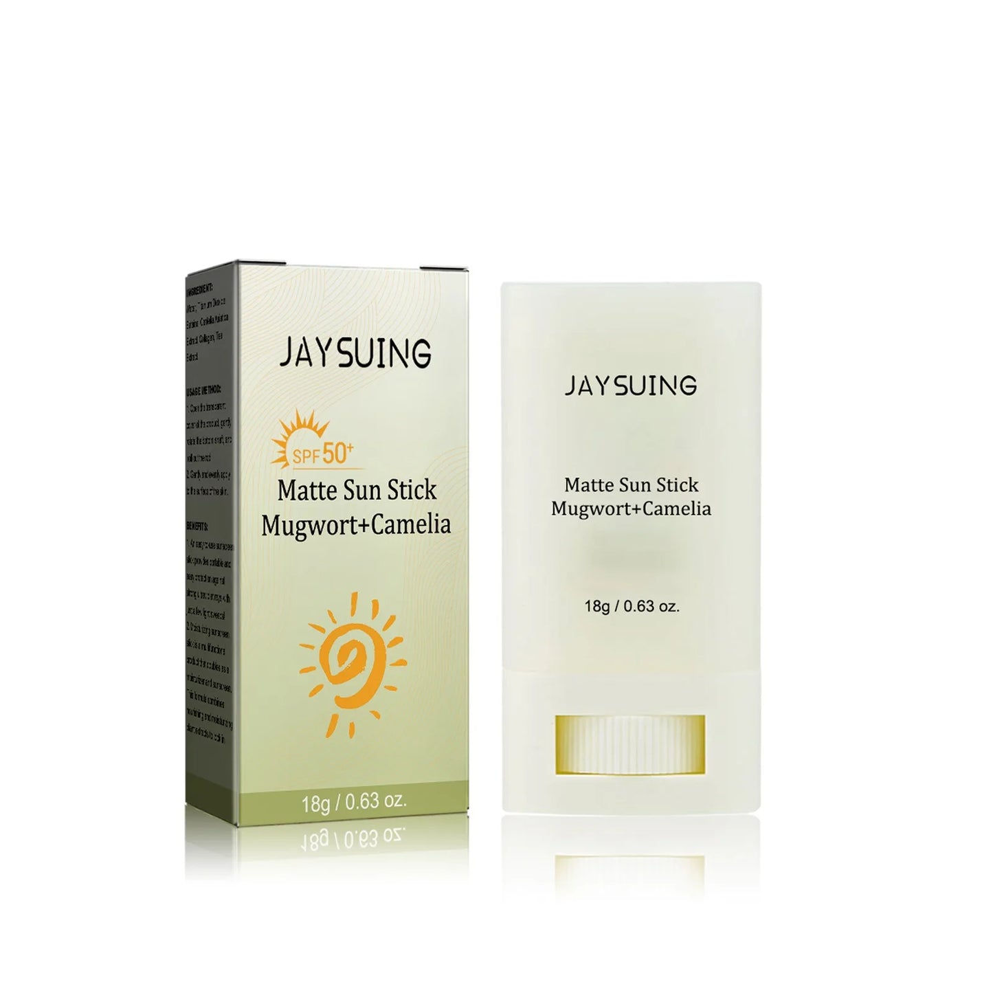 YOUNGCOME Matte Sunscreen Stick – Hydrating Facial Sunblock 18g