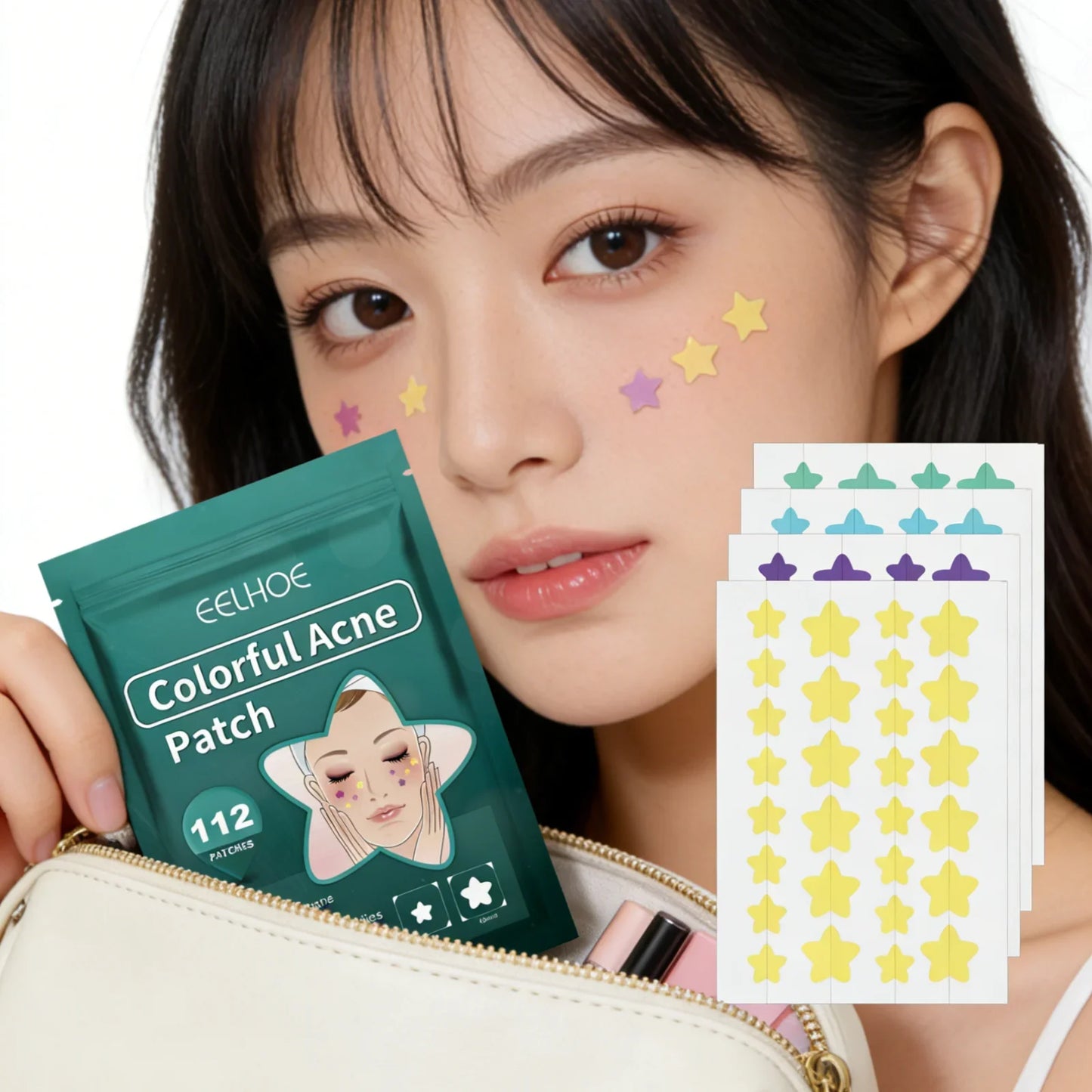 EELHOE Star Acne Patches – 112 Tea Tree Pimple Patches