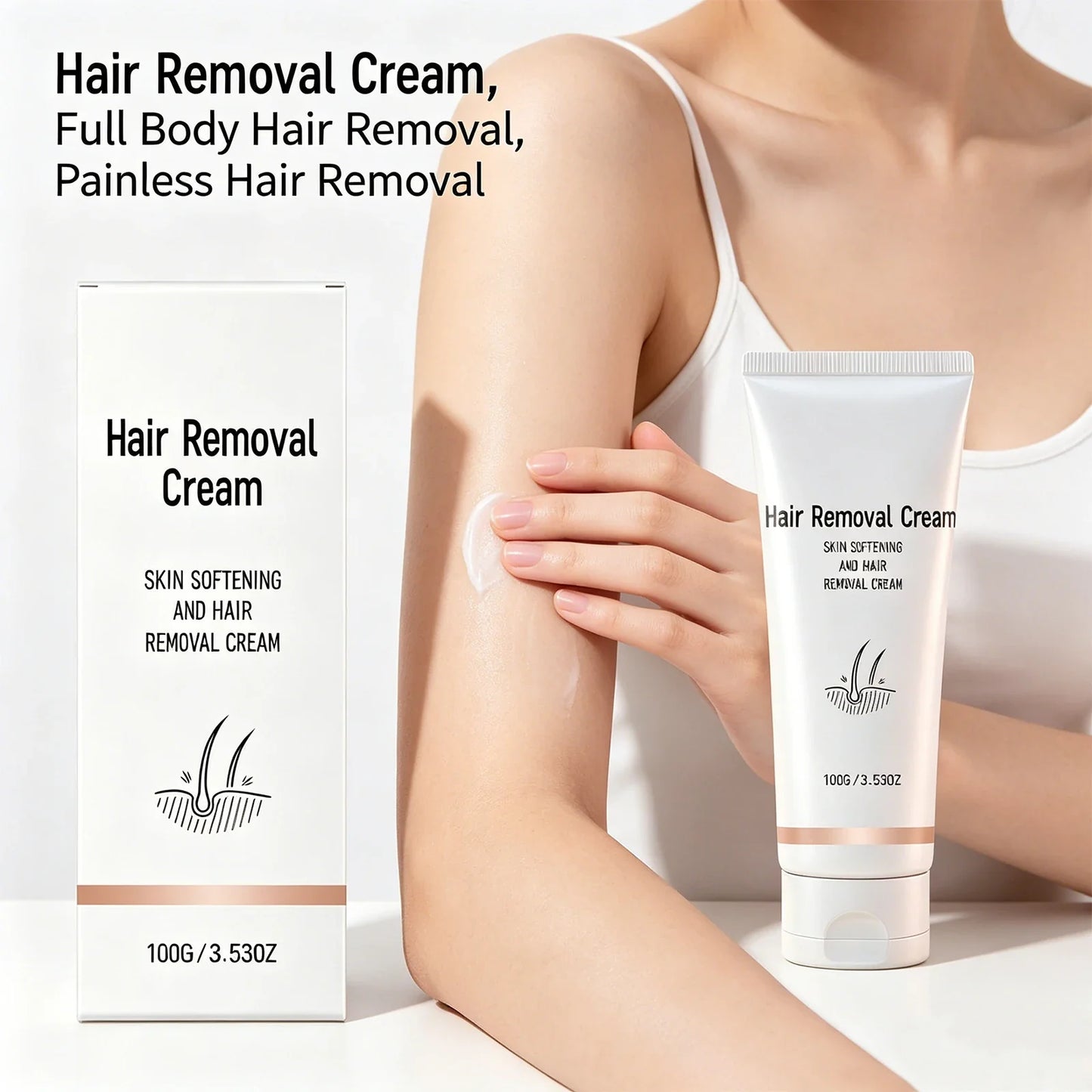 Avocado Hair Removal Cream for Sensitive Skin – 100g