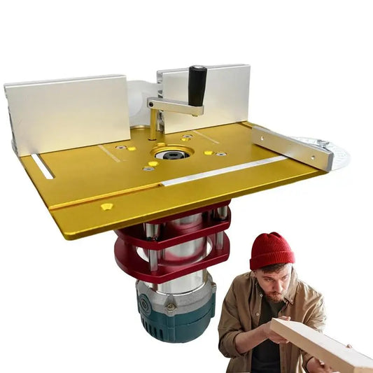 Aluminum Router Lift Kit for Woodworking Tables – Anti-Rust Router Lift System Peaceful Pleasures Health and Wellness