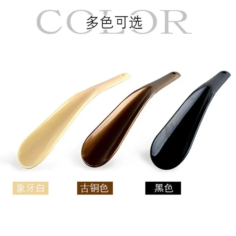 19cm Plastic Shoe Horn – Spoon Shape Shoe Lifter Shoe Horn Peaceful Pleasures Health and Wellness