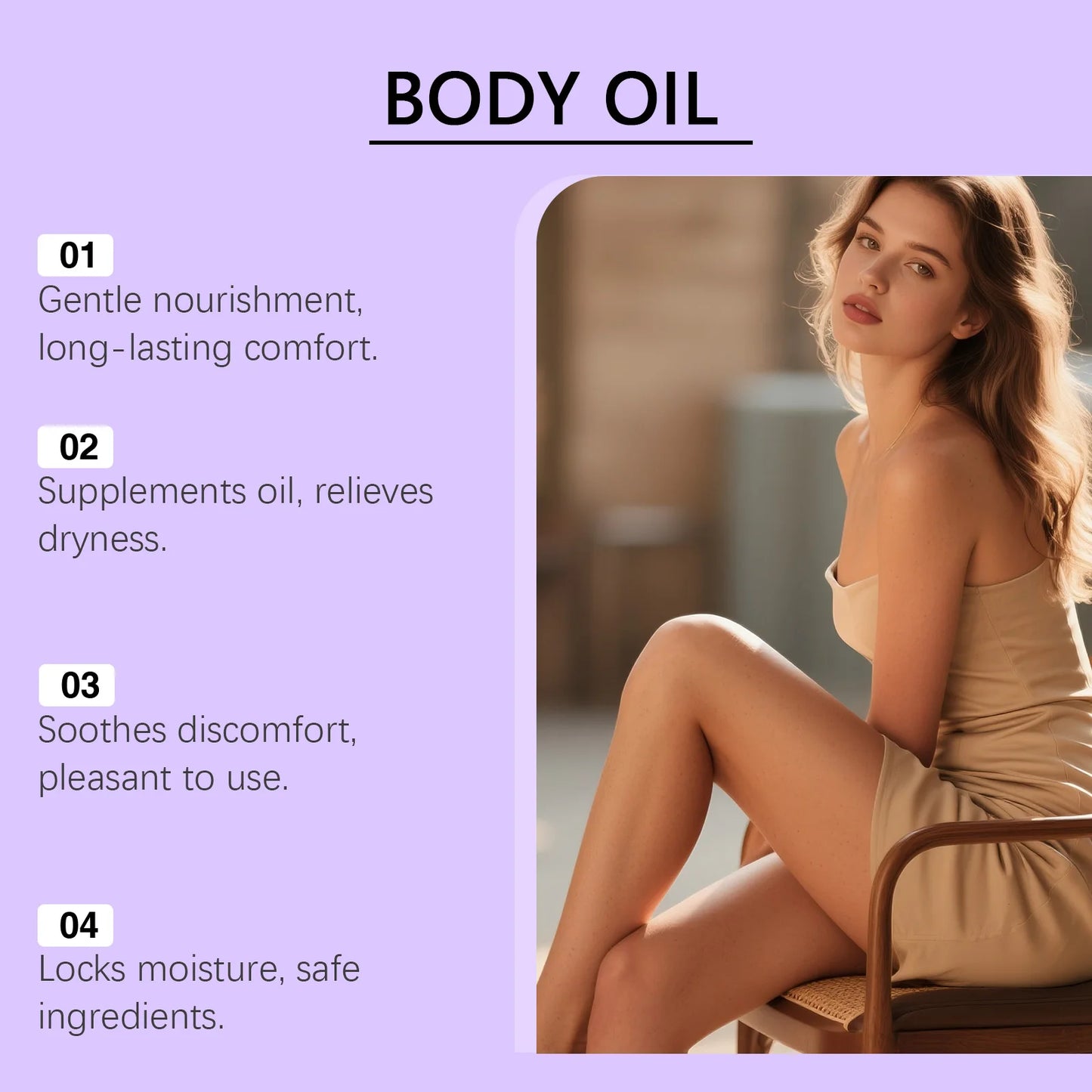 OceAura Luxury Dry Body Oil – Deep Moisturizing & Nourishing