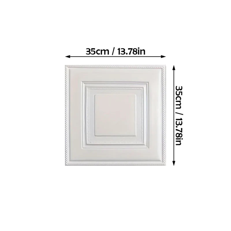 3D Peel & Stick Wall Panels – Self-Adhesive Moisture-Proof Tiles
